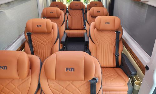 Best 10 seater ultra luxury Urbania van on rent in delhi ncr